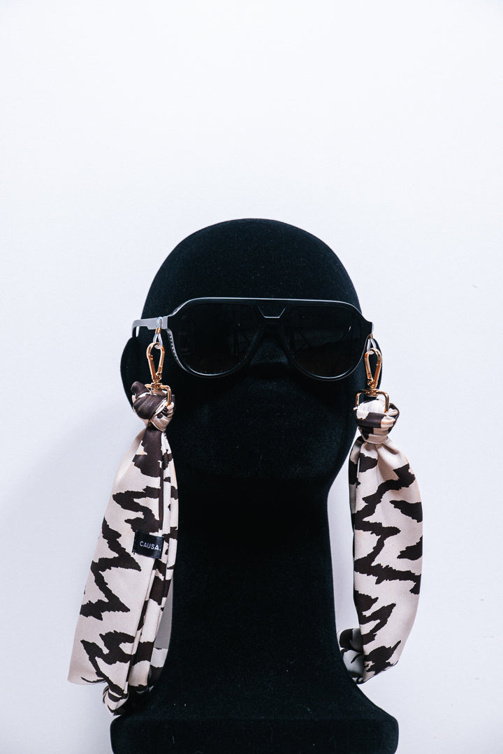 Lenço Tigre Off White | Colab Causa com Causa x YOFACE