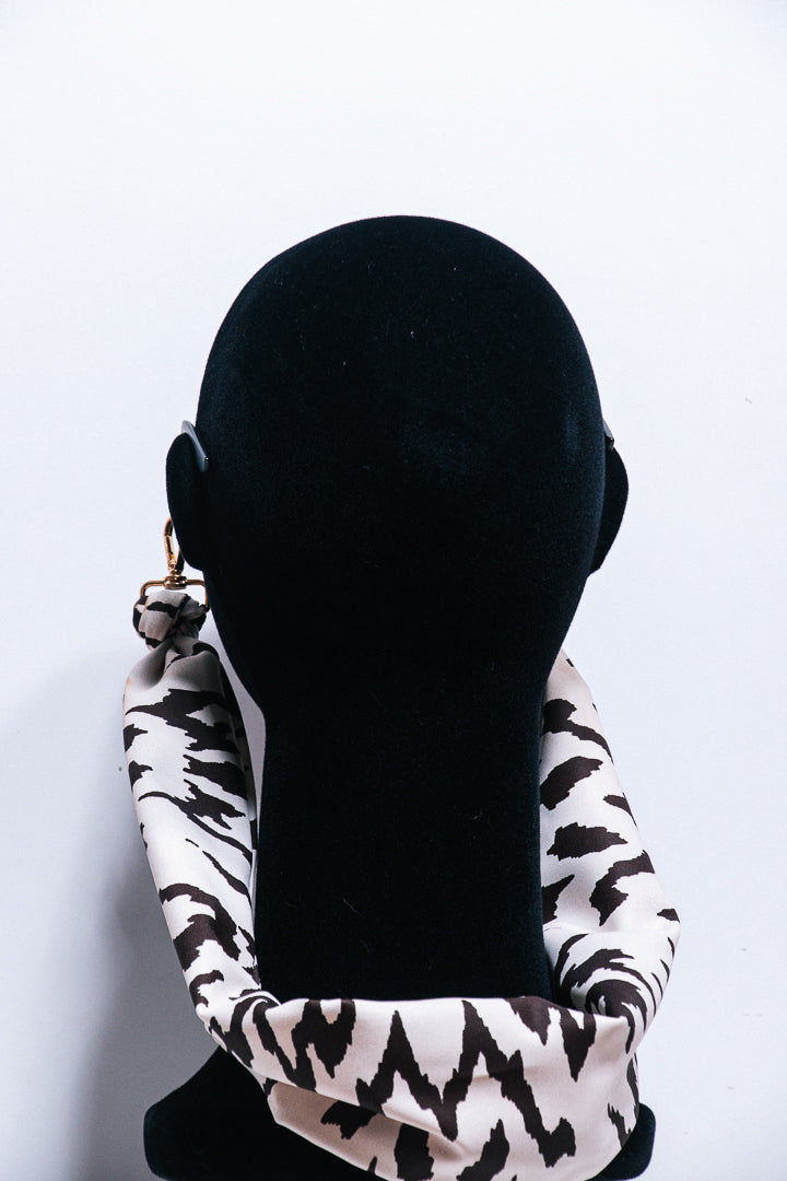 Lenço Tigre Off White | Colab Causa com Causa x YOFACE